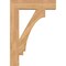 Ekena Millwork Imperial Block Smooth Bracket, Western Red Cedar, 5 1/2"W x 28"D x 40"H BKT06X28X40IMP05SWR - alternate 4